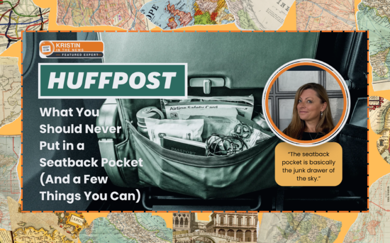 Airplane Seatback Pockets Uncovered: What You Should NEVER Stow at 30,000 Feet